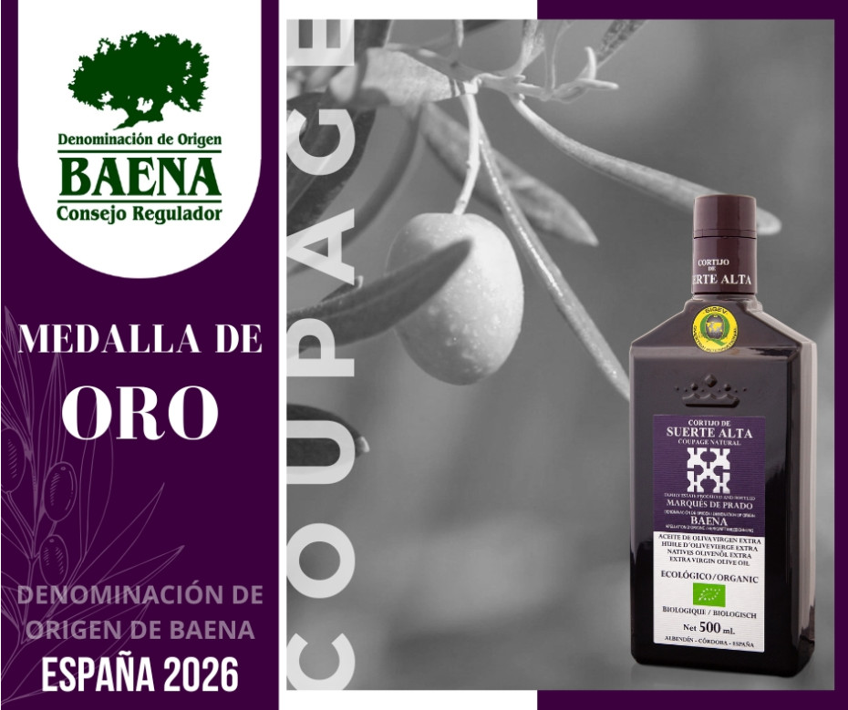 Coupage Natural galardonado con Medalla de Oro en Denominación de Origen de Baena